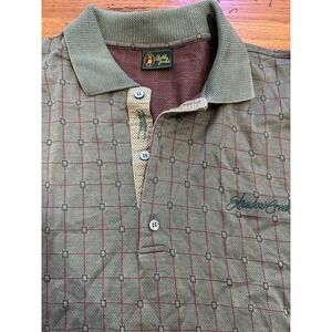 bobby jones print golf shirt with shadow creek logo xl‎